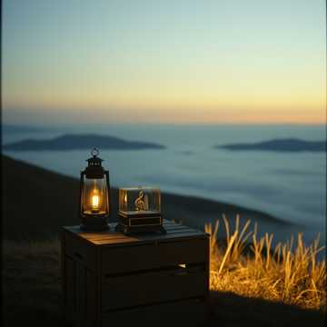 Cover art for Lullaby of the Last Light by Love Werner