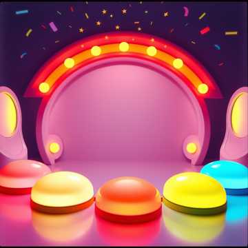Cover art for Rainbow Button Bounce by coba xxx