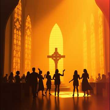 Copertă pentru gloire à seigneur de Cedric Yendzi