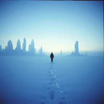 AI Music Generator - Hunter of Hollow Futures - AI-generated song