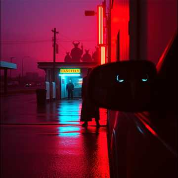 Jonathan Fewtrell의 Devils in the Rearview 커버 아트