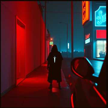 Jonathan Fewtrell의 Devils in the Rearview 커버 아트