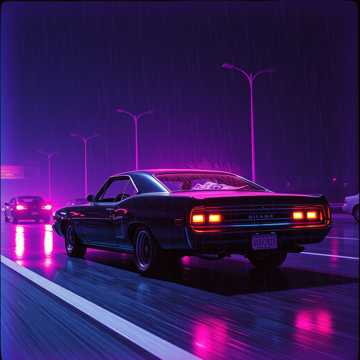 Riley Dougson의 the midnight ride 커버 아트