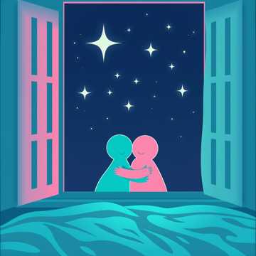 Pochette de Angel besides me par xenia