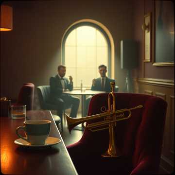 Pochette de Midnight Coffee Cup par Domkat Bigwan Isa