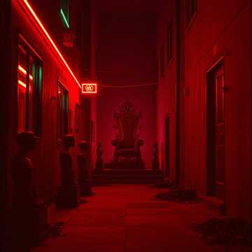 Desinilo Darkcat의 risin the undead the remix 커버 아트