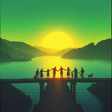 Обложка Vijana wa Mbingu от Claude Godwin