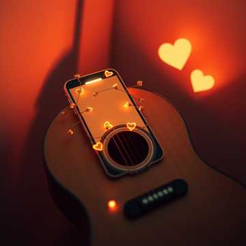 Pochette de amor  de aplicativo par Joaquim José