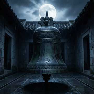 Cover art for Moonlit Temple Breath by Yulia Gharibyan