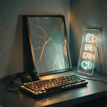 정지훈의 비틀려도 예쁘게 커버 아트