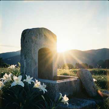 Cover art for Our risen King! by Guy Leroux