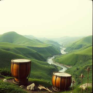 Cover art for Echoes of the Hills by Zion Matovu