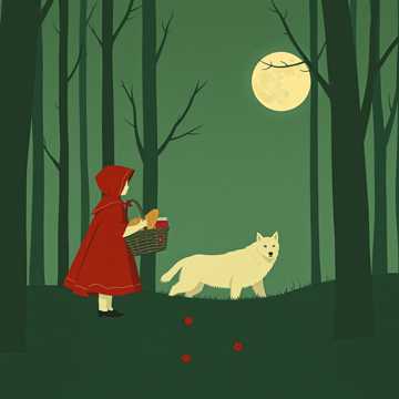 Обложка lobo y caperucita от Darly Orzuza