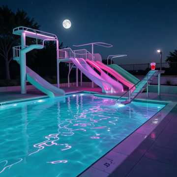 Обложка poolside от Jeffrey Burns