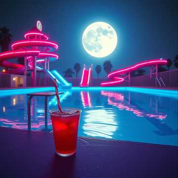 Обложка poolside от Jeffrey Burns