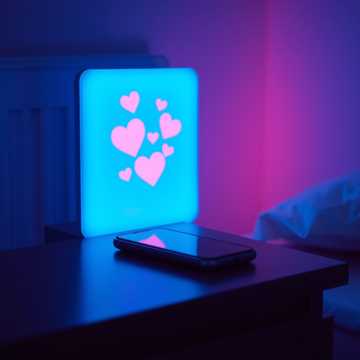 Pochette de Amor à Distância de Um Ecrã par isabel moura