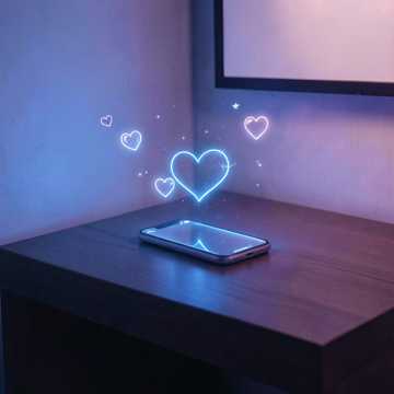 Pochette de Amor à Distância de Um Ecrã par isabel moura