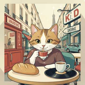 Pochette de Franzosen, grrrr par Luca Strauch