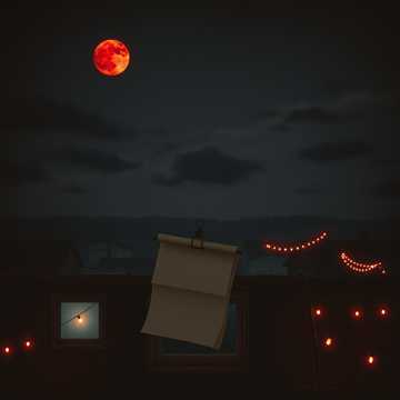 Cover art for Blood on the Moonrise by Yuzumi Haruka