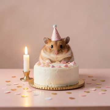 Pochette de С днём рождения, хомячок par Николай Медведь