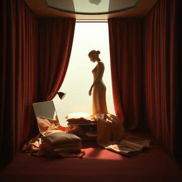 Pochette de La beauté qu’on ne regarde pas par Josephine Zebie