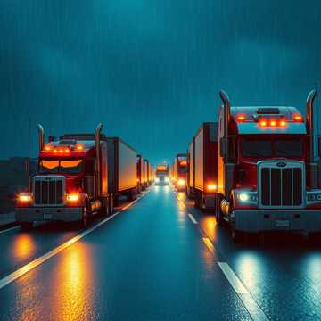 Cover art for Looneybin Truckers by Game ETS ATS mods