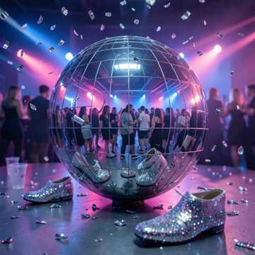 Capa de Under the Mirrorball por Laura TODISCO