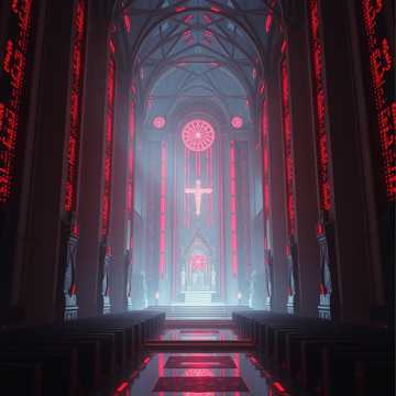 Cover art for Cathedral of Fractured Code by Zekushion Vengeance