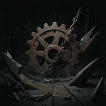Pochette de Broken Gear in the Dark par yyagnyashkin@mail.ru
