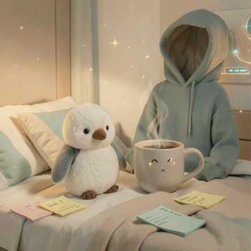 Nicolas Leonte의 Te iubesc, pinguinas 커버 아트