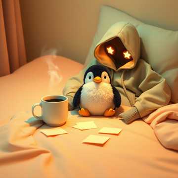 Nicolas Leonte의 Te iubesc, pinguinas 커버 아트