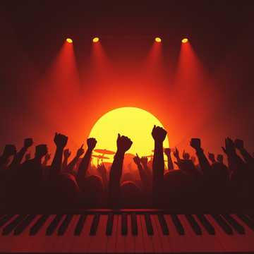 Portada de Raised Fists Rise por Valeria Delgado