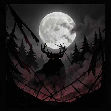 Portada de Blackened Hunt por Yeremy Gutierres