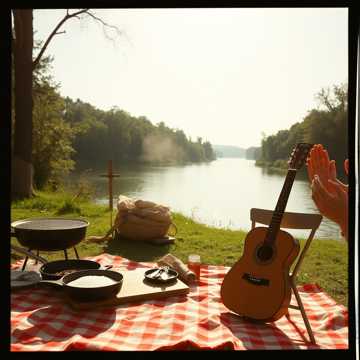 Cover art for Asado y Río by geniusidio