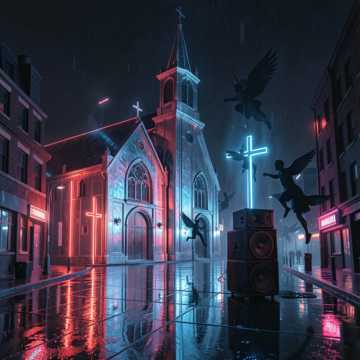 Cover art for Fuego y Amen by Andrés SLDÑSDLK