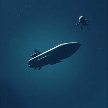 Cover art for Cosmic Wanderer by Obsolete Machination