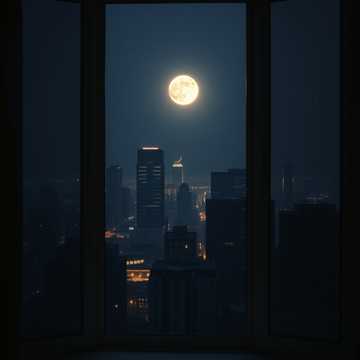 Cover art for Moonlight Face by Joseph Nderitu