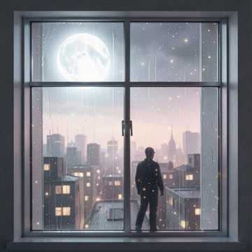 Cover art for Moonlight Face by Joseph Nderitu