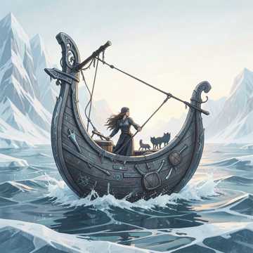 dan의 Lacey on the Longboat 커버 아트