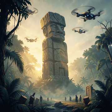 Mariano Hernandez의 Prehistoric Horizon 커버 아트