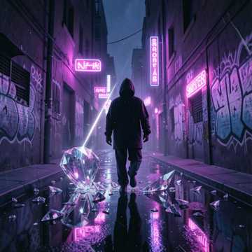 Cover art for Diamant sib by Leandro Beqiri