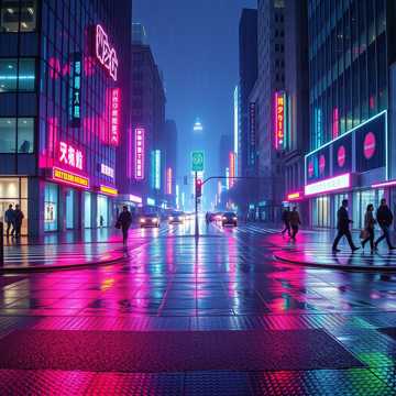 lizalise mveli의 Midnight Circuit 커버 아트