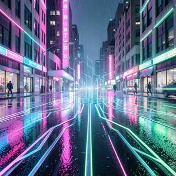 lizalise mveli의 Midnight Circuit 커버 아트