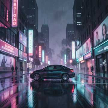 Cover art for Mute City by Bartek Madej