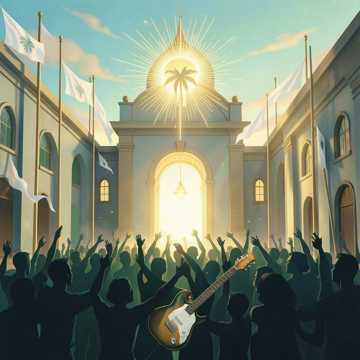 Cover art for Hosanna Fire by Jesus Boy