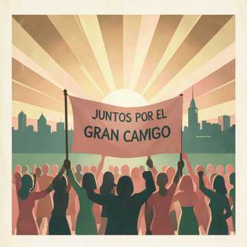 Cover art for Bolívar en Marcha by Harold Rojas Sullasi