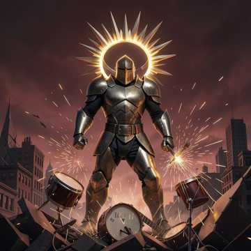 Portada de Iron Jaw Halo por Jordi Fenor