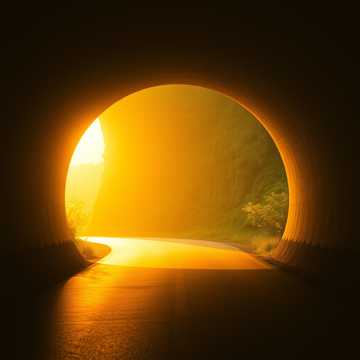 Cover art for Au bout du tunnel by pierre