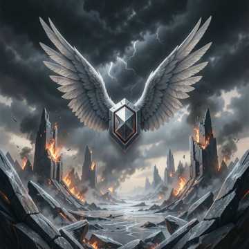 Portada de Ashen Wings por Carl Taylor