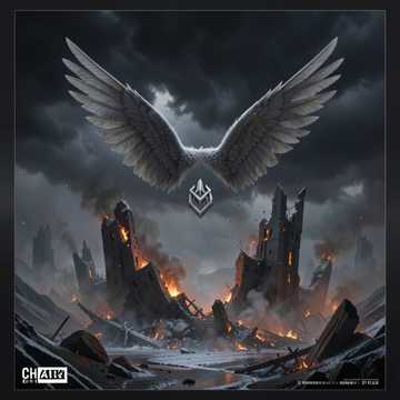Portada de Ashen Wings por Carl Taylor